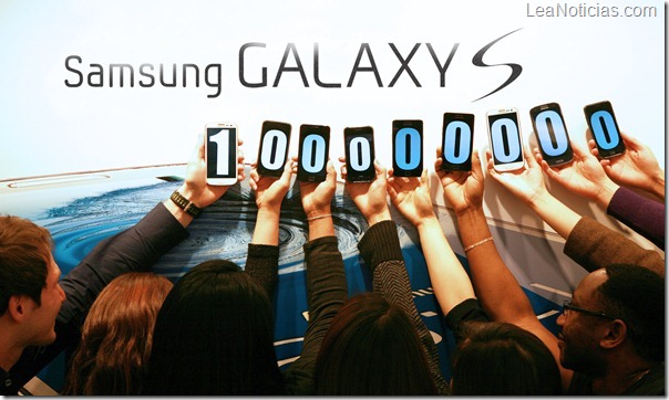 GALAXY S series reached 100 million sales