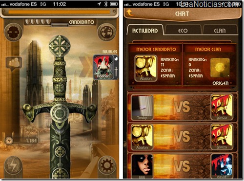TheOne convierte tu iPhone en una espada y el mundo en un campo de batalla.