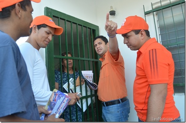 Voluntarios por el Cambio recorren la Arboleda sumando energías (3)