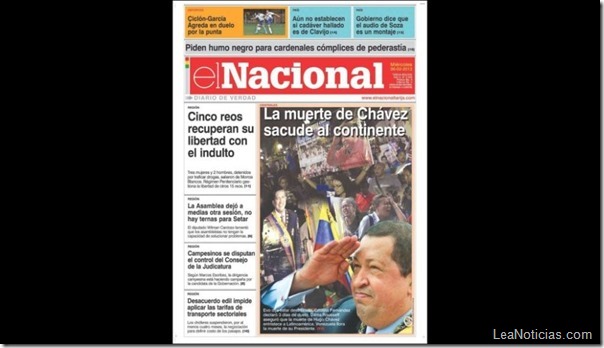 el-nacional-muerte-de-chávez