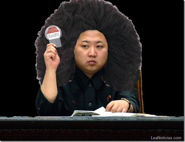 Kim Jong-un fue víctima del Photoshop 17