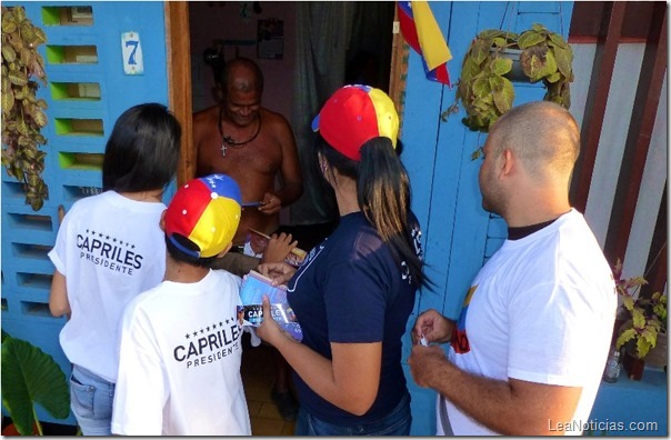 Mensaje de Verdad y Paz de Capriles sigue recorriendo Nueva Esparta  (3)