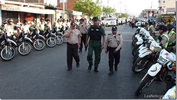 Más de 2 mil efectivos reforzarán seguridad durante el fin de semana en Anzoátegui (1)