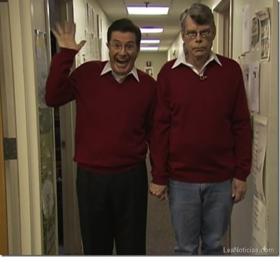 Stephen-Colbert-y-Stephen-King.-Sin-crédito