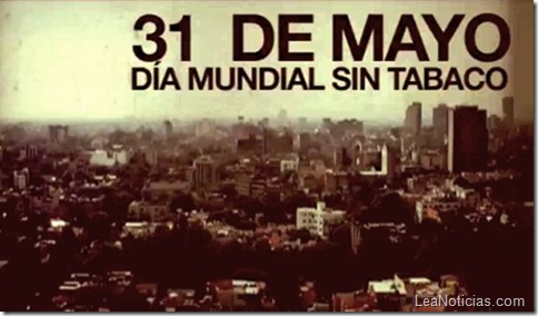dia mundial sin tabaco