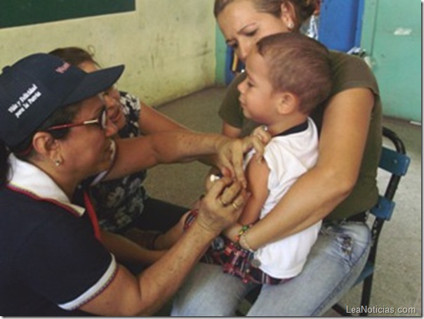 vacunación niños