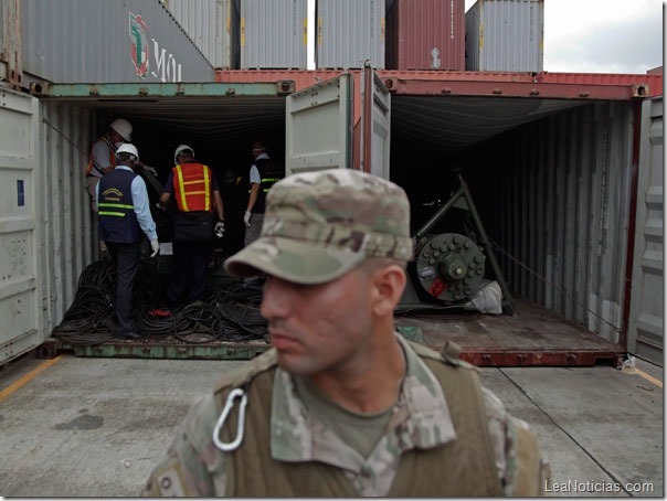 Panama Ship Seized