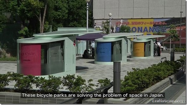 El impresionante estacionamiento subterráneo de bicicletas en Japón 14