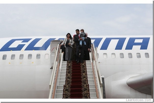Maduro viajando