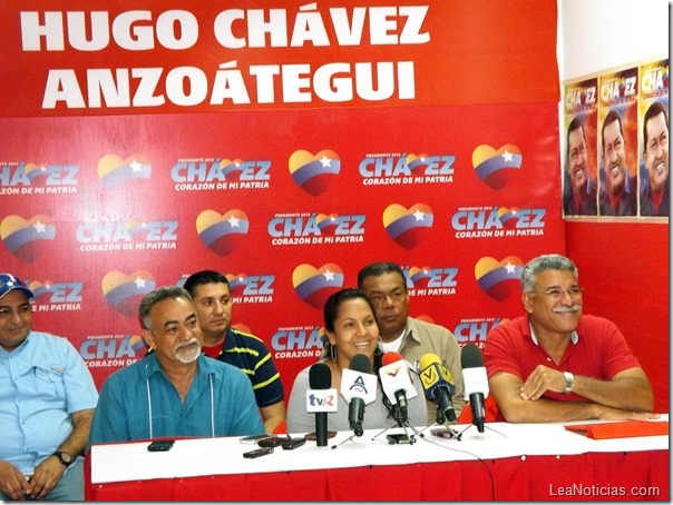 PSUV COMANDO CAMPAÑA HUGO CHAVEZ RUEDA DE PRENSA 3