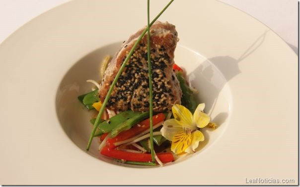 cheff Gonzalo Ferrand. Hotel las Americas