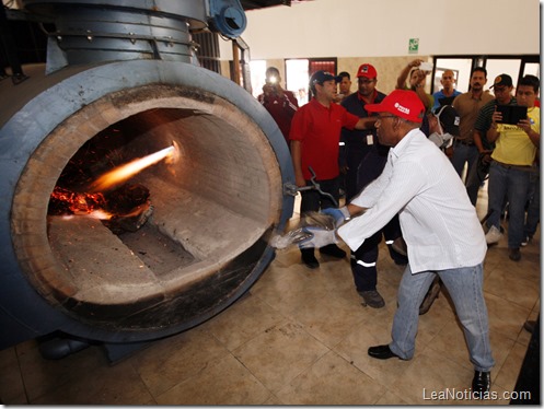 DIBISE INCINERACION DE DROGAS COMANDO REGIONAL GUARDIA NACIONAL 8