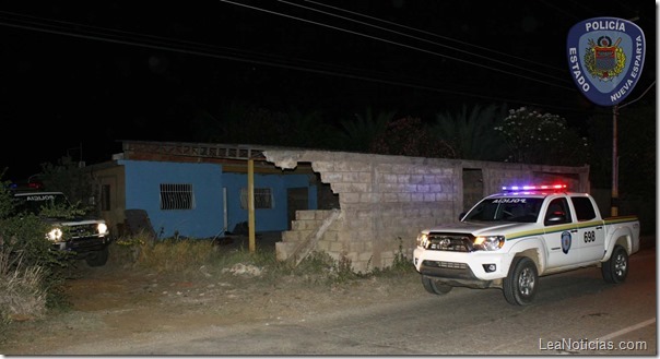 FOTO 8- En esta vivienda se detuvo a dos sujetos quienes al parecer se dedican a este negocio ilícito