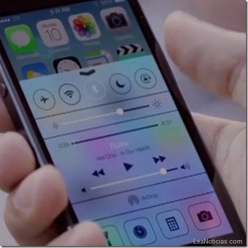 Iphone 5 iOS7