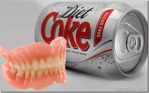 coca 0 mata dientes