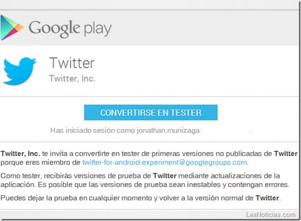 twitter beta