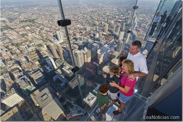 The Ledge en la Willis Tower de Chicago