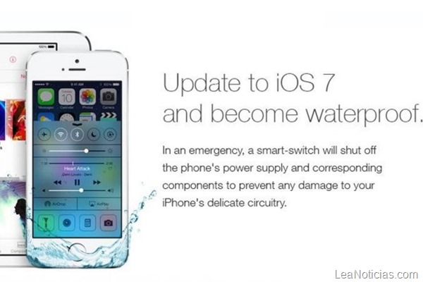 iphone agua