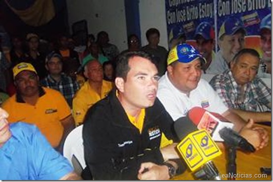 Tomás Guanipa en El Tigre