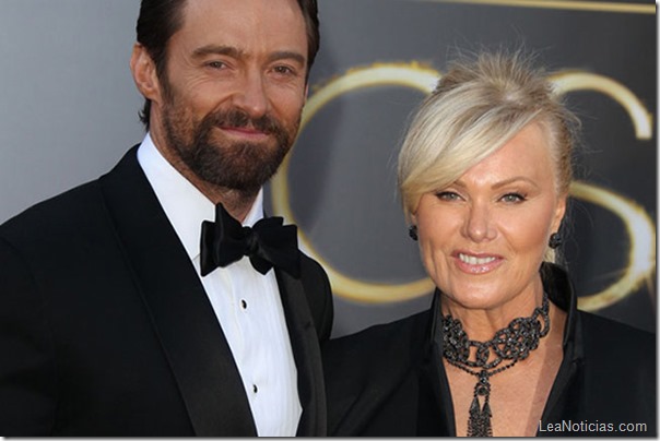 hugh jackman y su esposa