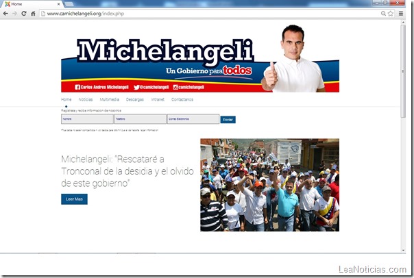 michelangeli web