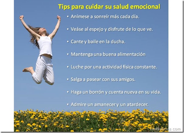 tips para cuidar salud emocional