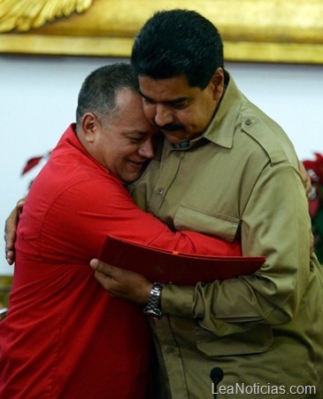 Diosdado y Maduro