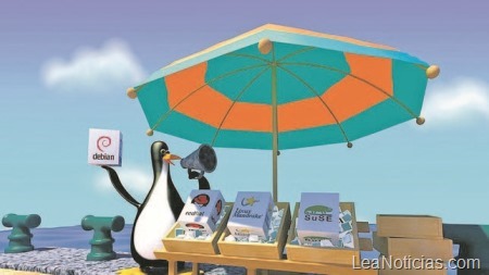 PINGÜINOS EN ACCIÓN. LA MASCOTA DE LINUX SE HA CONVERTIDO EN UN ICONO POPULAR EN LA RED