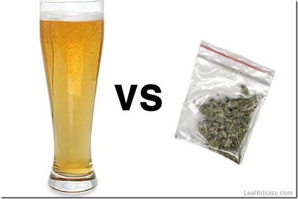 alcohol vs marihuana