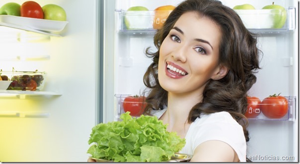 fridge with food