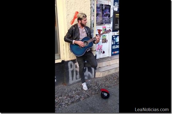 cantante callejero