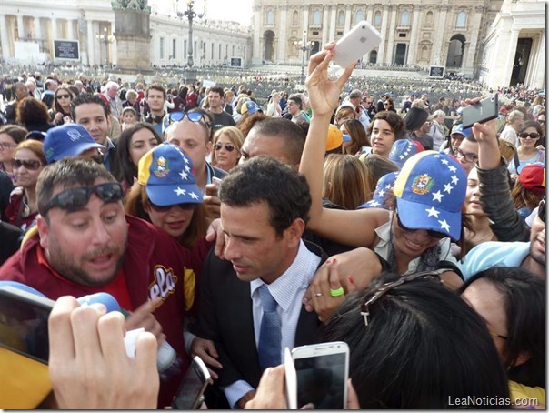 capriles en el vaticano 4