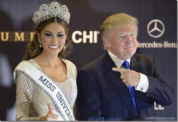 miss universo con donald trump