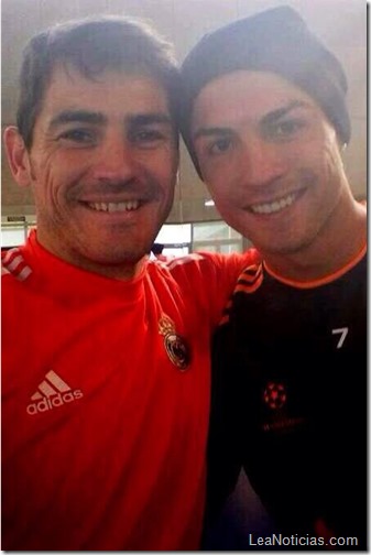 ronaldo y casillas