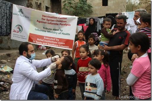 siria vacuna polio