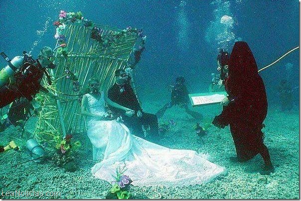 boda acuatica