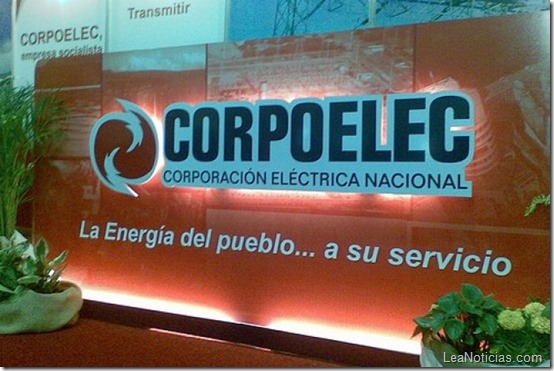 Corpoelec sin luz