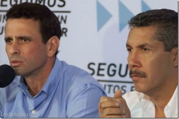 Henrique-Capriles y henri falcon