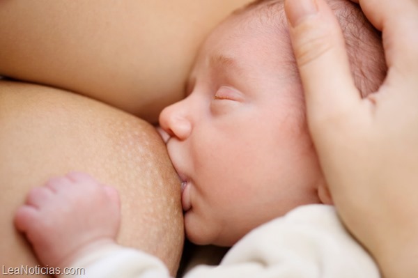 Baby breastfeeding