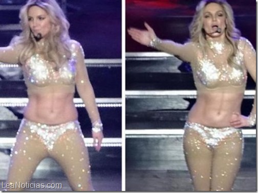 britney spears abdominales dibujados
