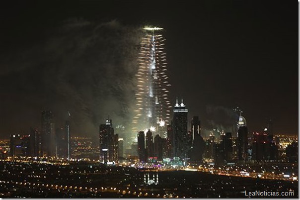 Mideast Emirates New Years Eve