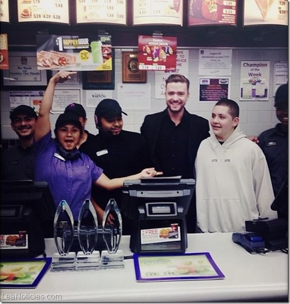 justin timberlake taco bell