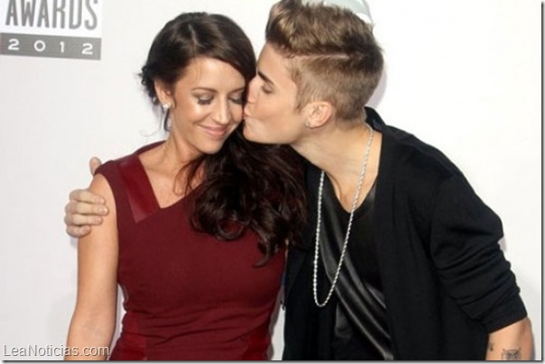 justin y mama