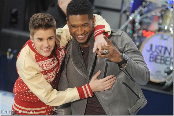 Usher, Justin Bieber