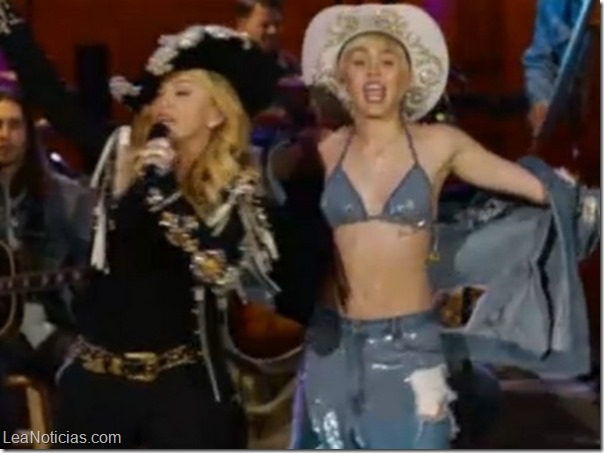 miley y madonna