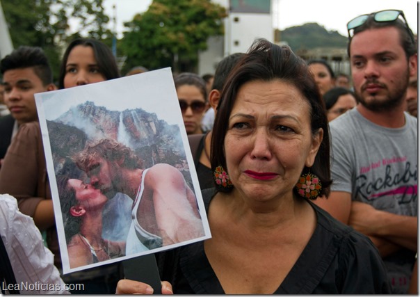 VENEZUELA-ACTRIZ ASESINADA