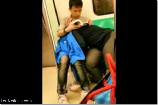 sexo en el tren