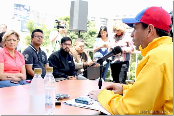 Henrique Capriles, anunció movilización nacional contra grupos paramilitares_ (4)