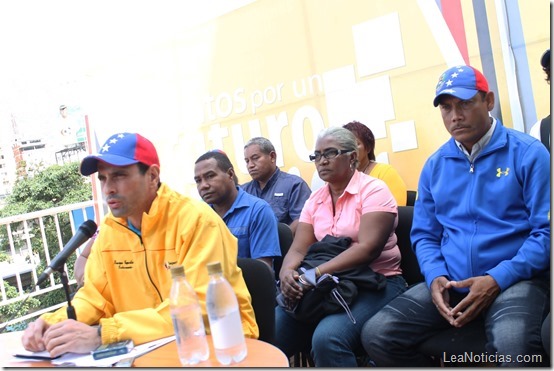 Henrique Capriles, anunció movilización nacional contra grupos paramilitares_ (5)