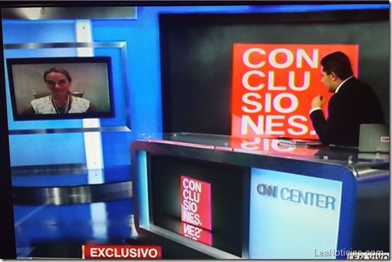 Lilian Tintori en CNN_ 1